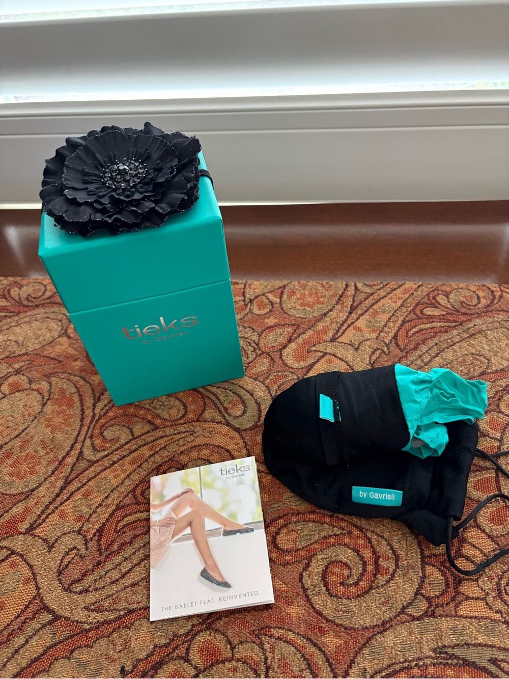 Tieks Classic Matte Black Ballet Flats Size 7 Very Good Condition - Picture 8 of 11